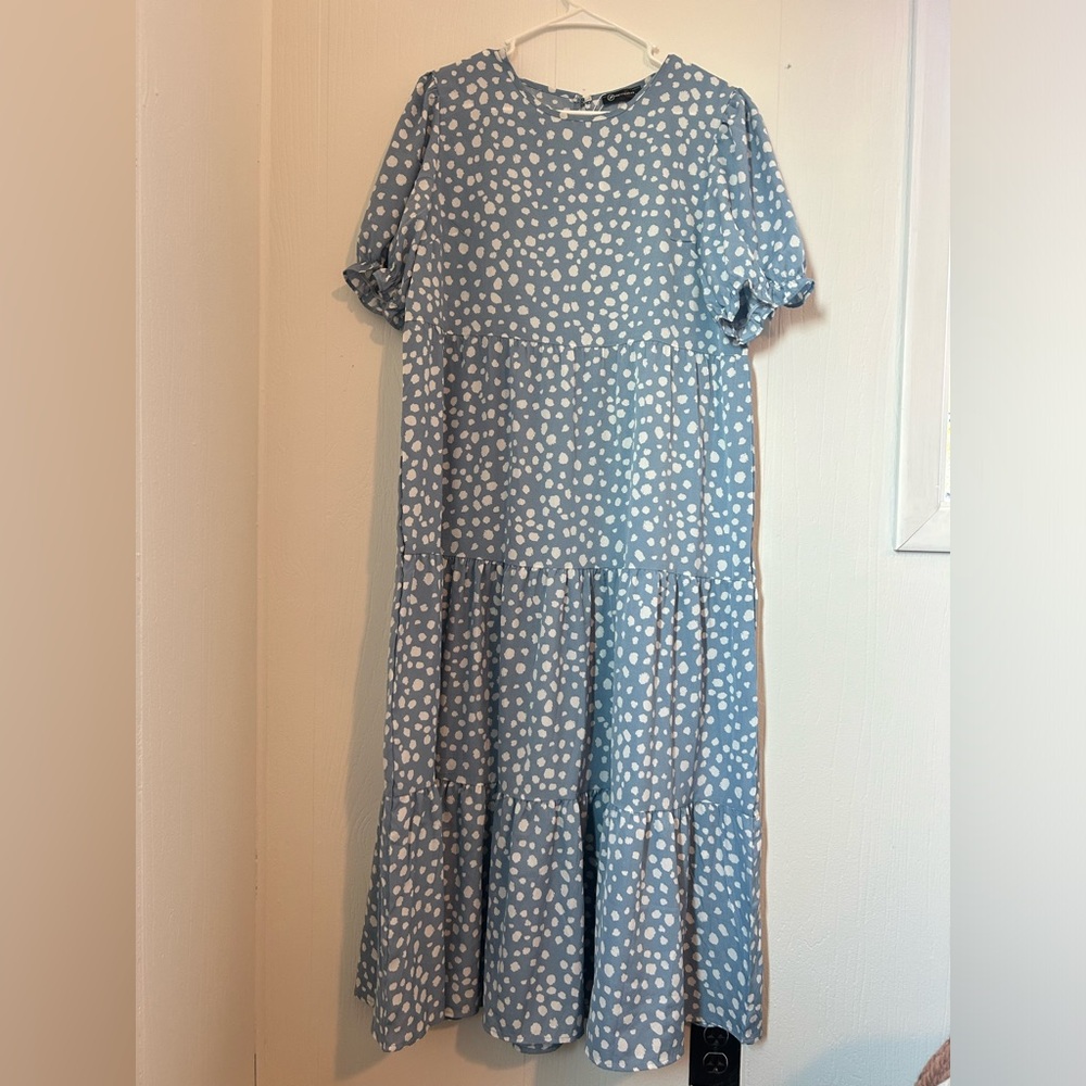 Cute Blue and White Dress!